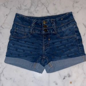 Kohl’s girls shorts with heart